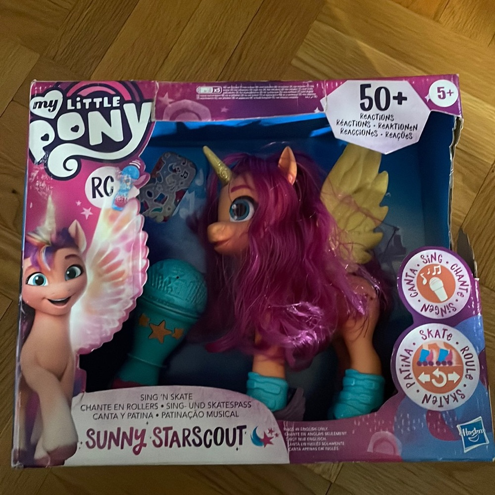 My Little Pony Sing 'N Skate Sunny Starscout Interactive Toy w/ 50 Reactions NWT